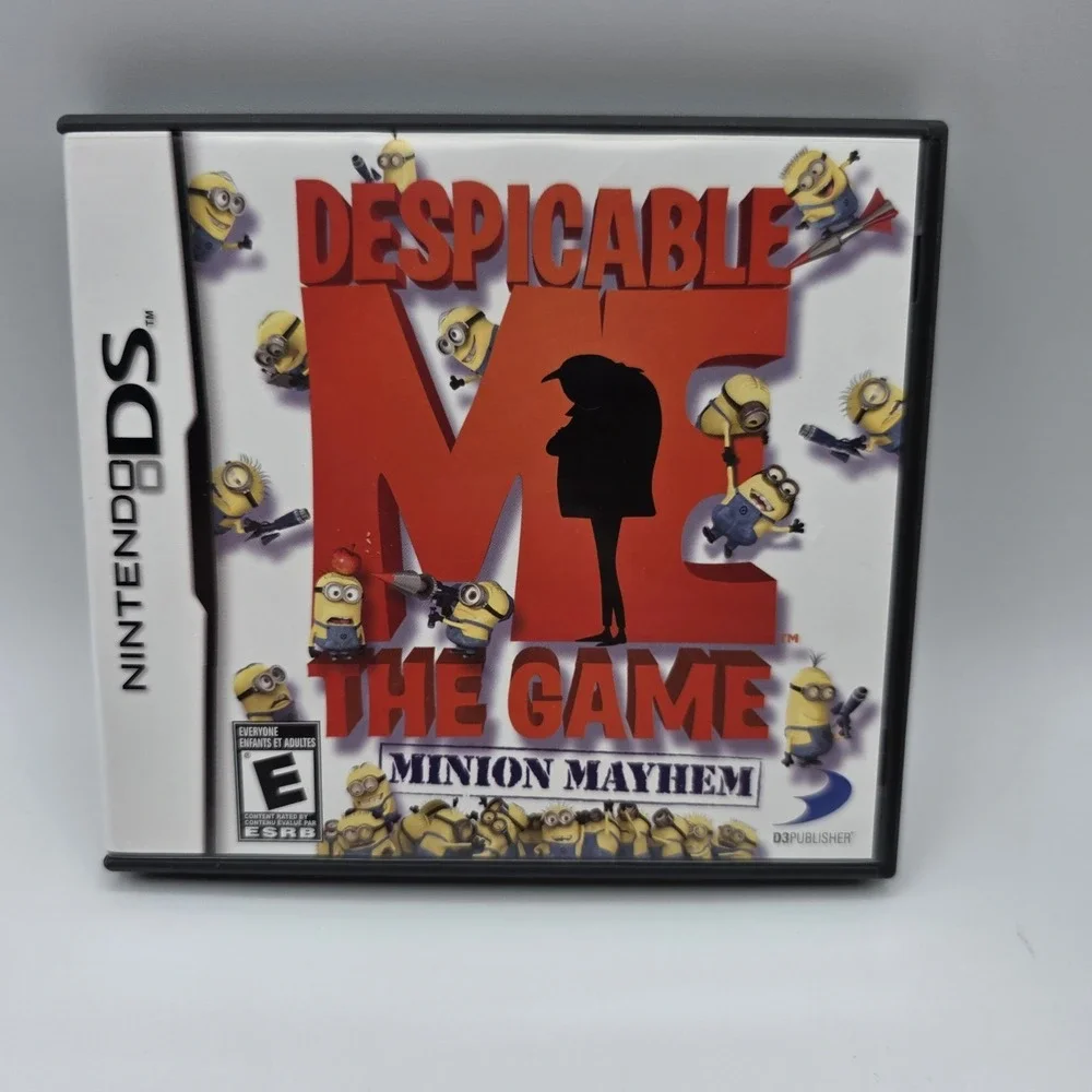 Despicable Me: The Game - Minion Mayhem (Nintendo DS, 2010) Untested! Complete!